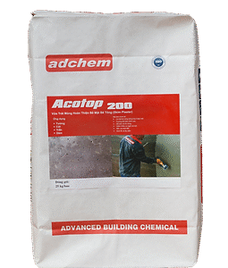 Acotop 200 – Vữa Trát Mỏng Hoàn Thiện Bề Mặt