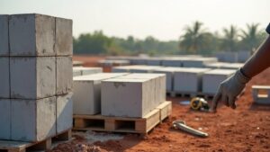 bê tông khí chưng áp (autoclaved aerated concrete) giá cả